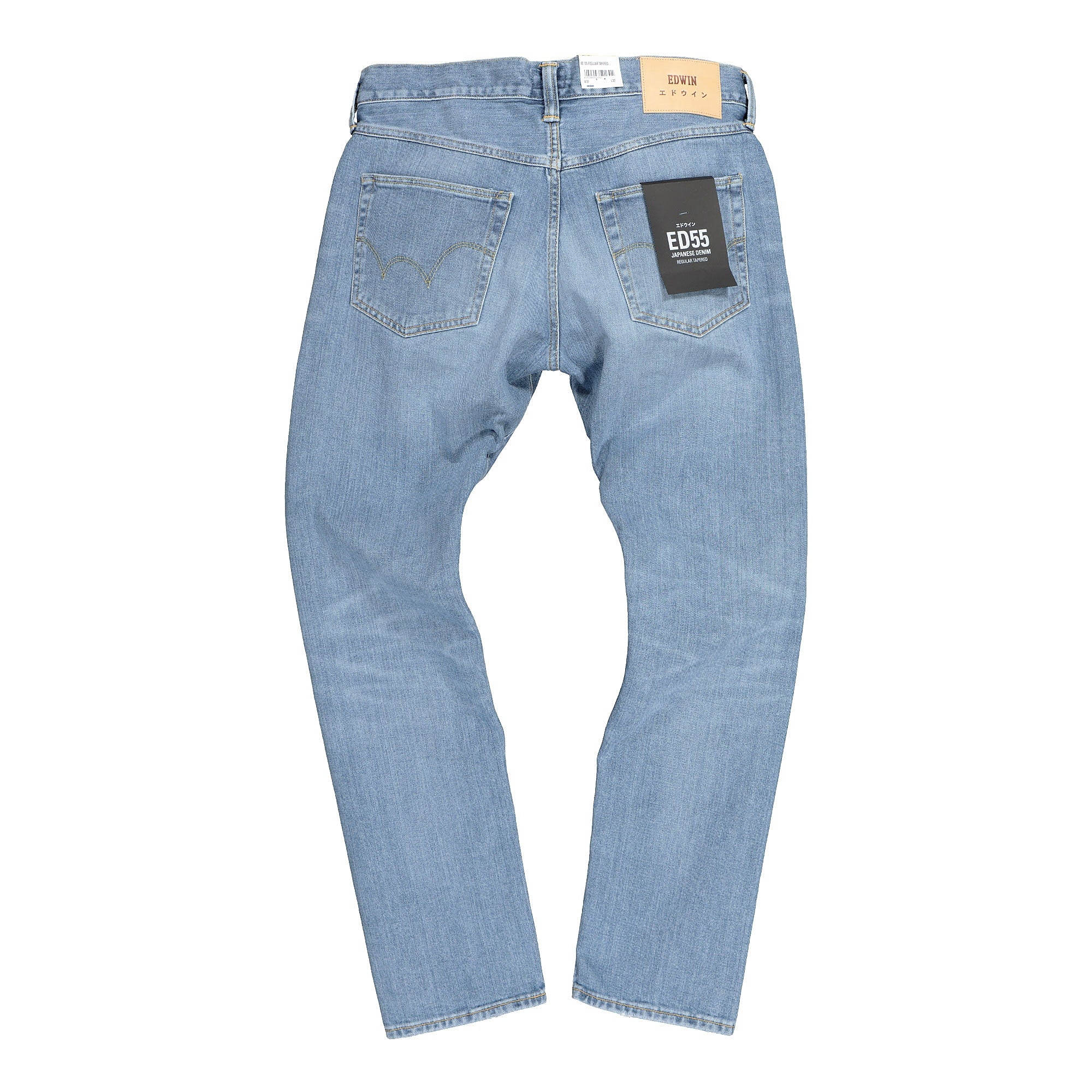 Edwin ED-55 Yoshiko Left Hand Denim Blue Jeans Material | Overkill