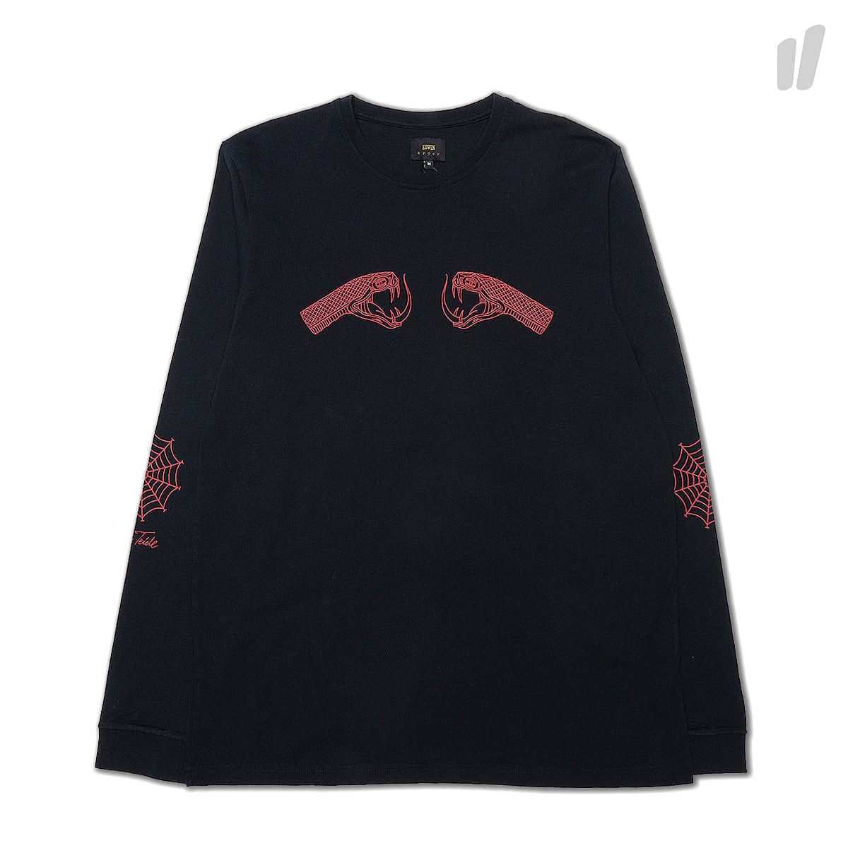 Edwin Drizzle TS Long Sleeve Black Longsleeves I025980.89.67.03 | Overkill