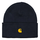 Carhartt WIP Chase Beanie Dark Navy / Gold Beanies I02622.1C.90.06 | Overkill