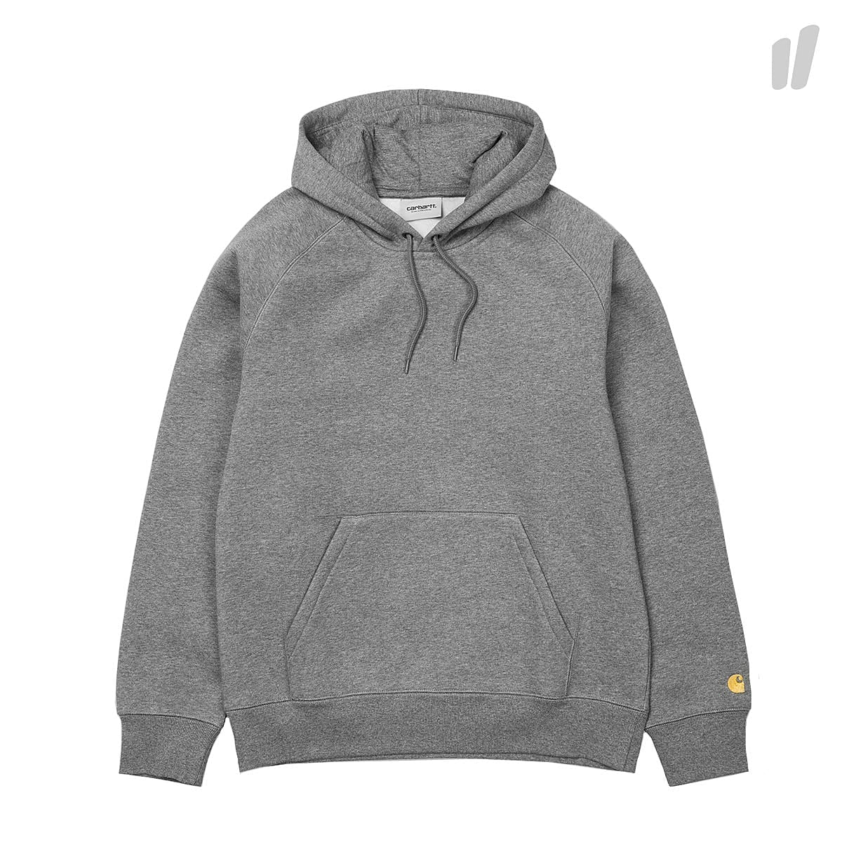 Carhartt WIP Hooded Chase Sweat Dark Grey Heather Hoodies I026384.ZM.90.03 | Overkill