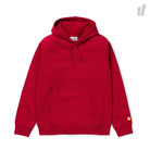 Carhartt WIP Hooded Chase Sweat Cardinal / Gold Hoodies IO26384.9N.90.03 | Overkill