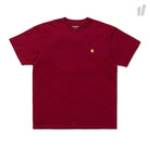 Carhartt WIP S/S Chase T-Shirt Mulberry T-Shirts I026391.884.90.03 | Overkill
