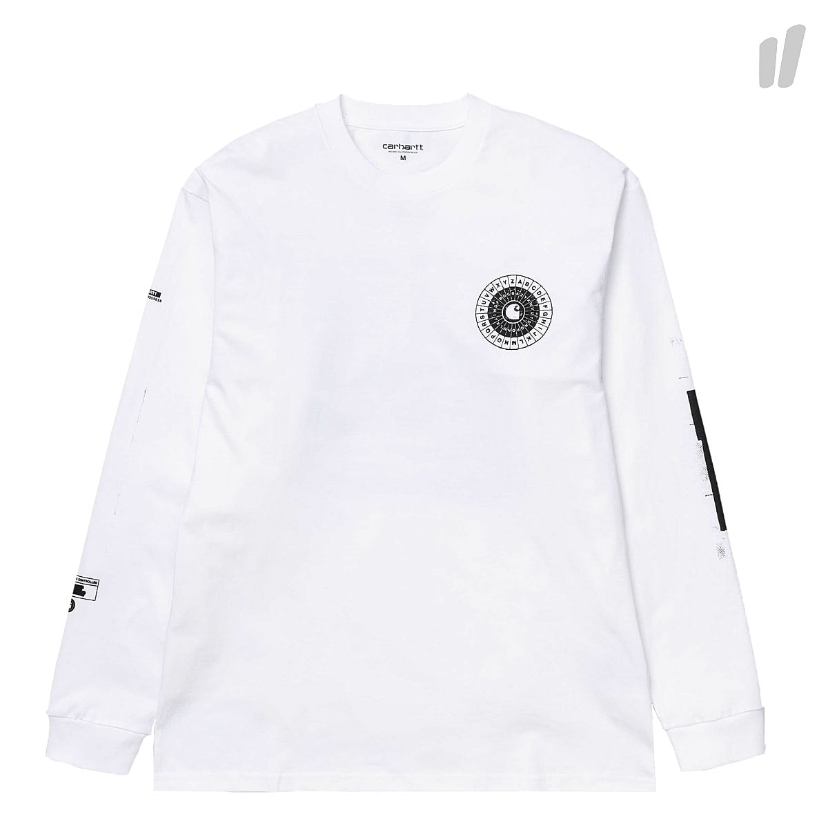Carhartt WIP L/S Confidential T-Shirt White Longsleeves I026422.02.90.03 | Overkill