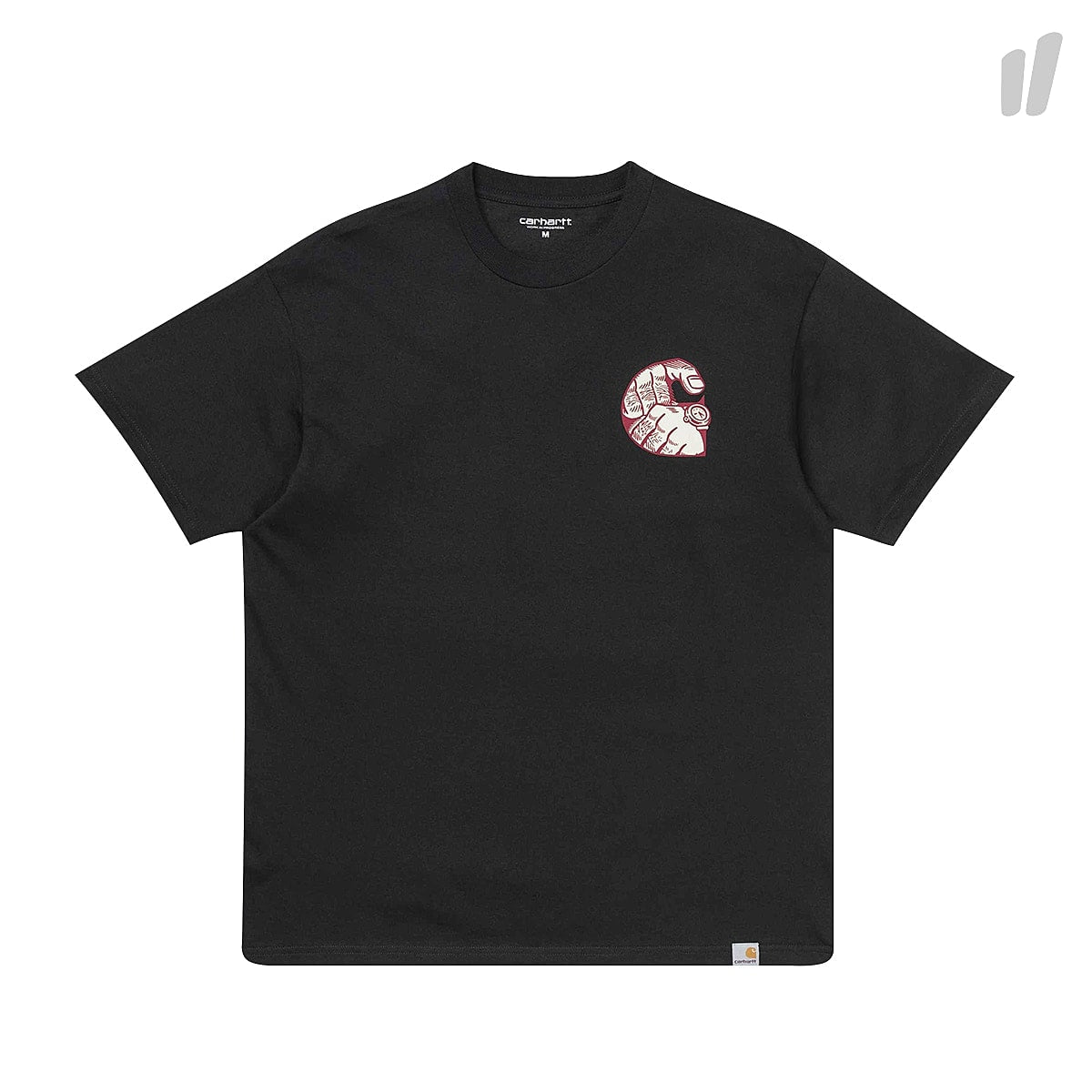 Carhartt WIP S/S Time Is Up T-Shirt Black T-Shirts I026428.89.00.03 | Overkill