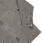 Carhartt WIP Detroit Jacket Black Faded Jackets Detail view 1 | Overkill