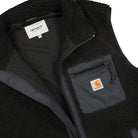 Carhartt WIP Prentis Vest Liner Black Vests Close-up | Overkill