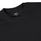 Edwin Katakana Embroidery TS Single Jersey Black T-Shirts Close-up | Overkill