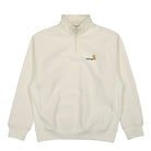 Carhartt WIP Half Zip American Script Sweat Natural Sweatshirts I027014.05.XX.03 | Overkill
