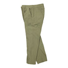 Edwin Universe Pant PFD Cotton Ripstop Militiary Green Sweat & Track Pants Close-up | Overkill