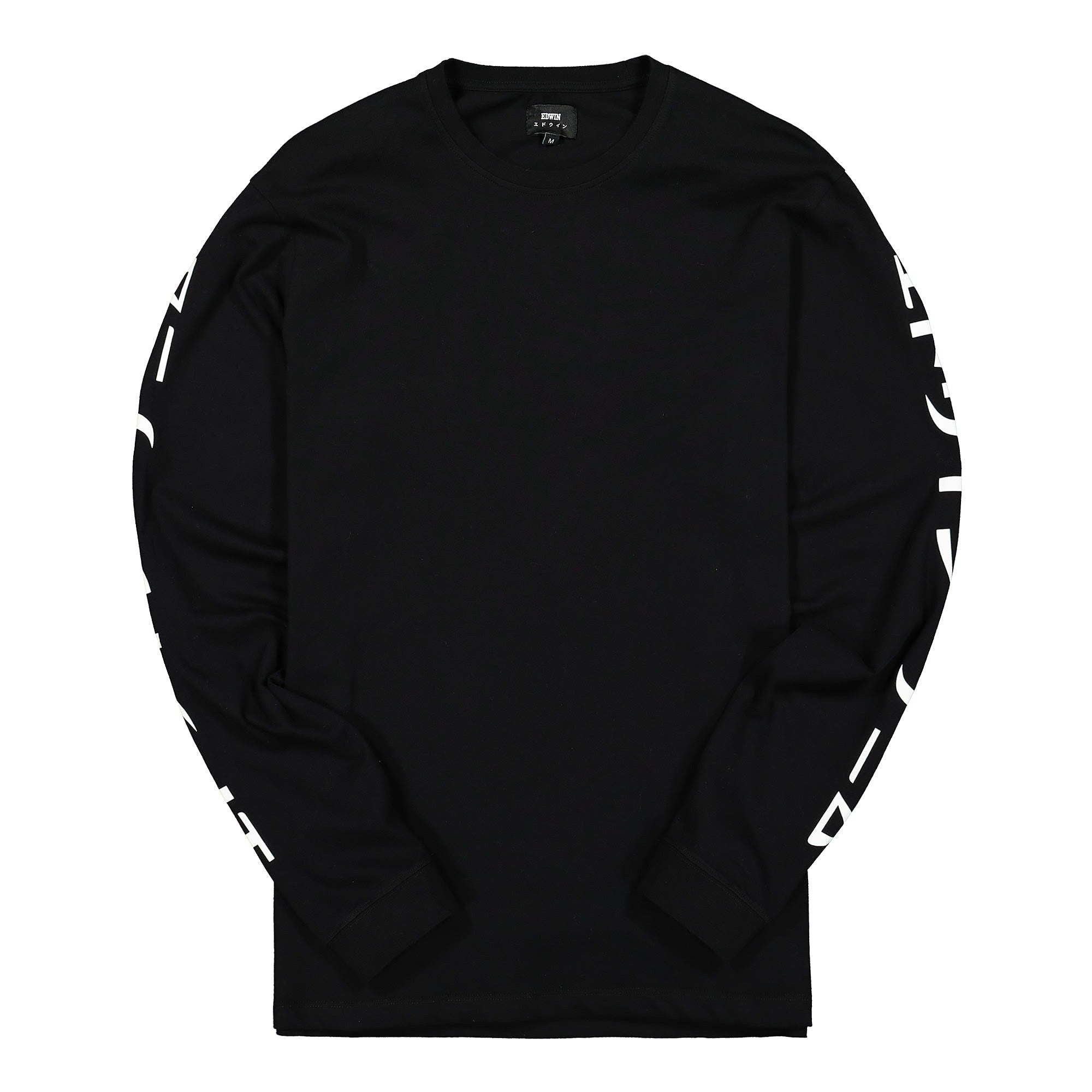 Edwin Gang II TS LS Cotton Single Jersey Black Longsleeves I027301.89.67.03 | Overkill