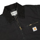 Carhartt WIP OG Detroit Jacket Black / Black Jackets Close-up | Overkill