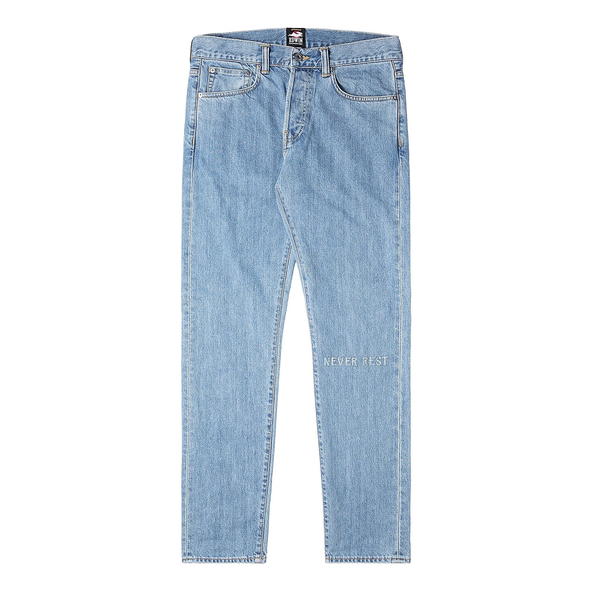 Edwin Pacemaker x Edwin Pace High Road Denim ED-80 Kingston Blue Denim Jeans I027380 | Overkill