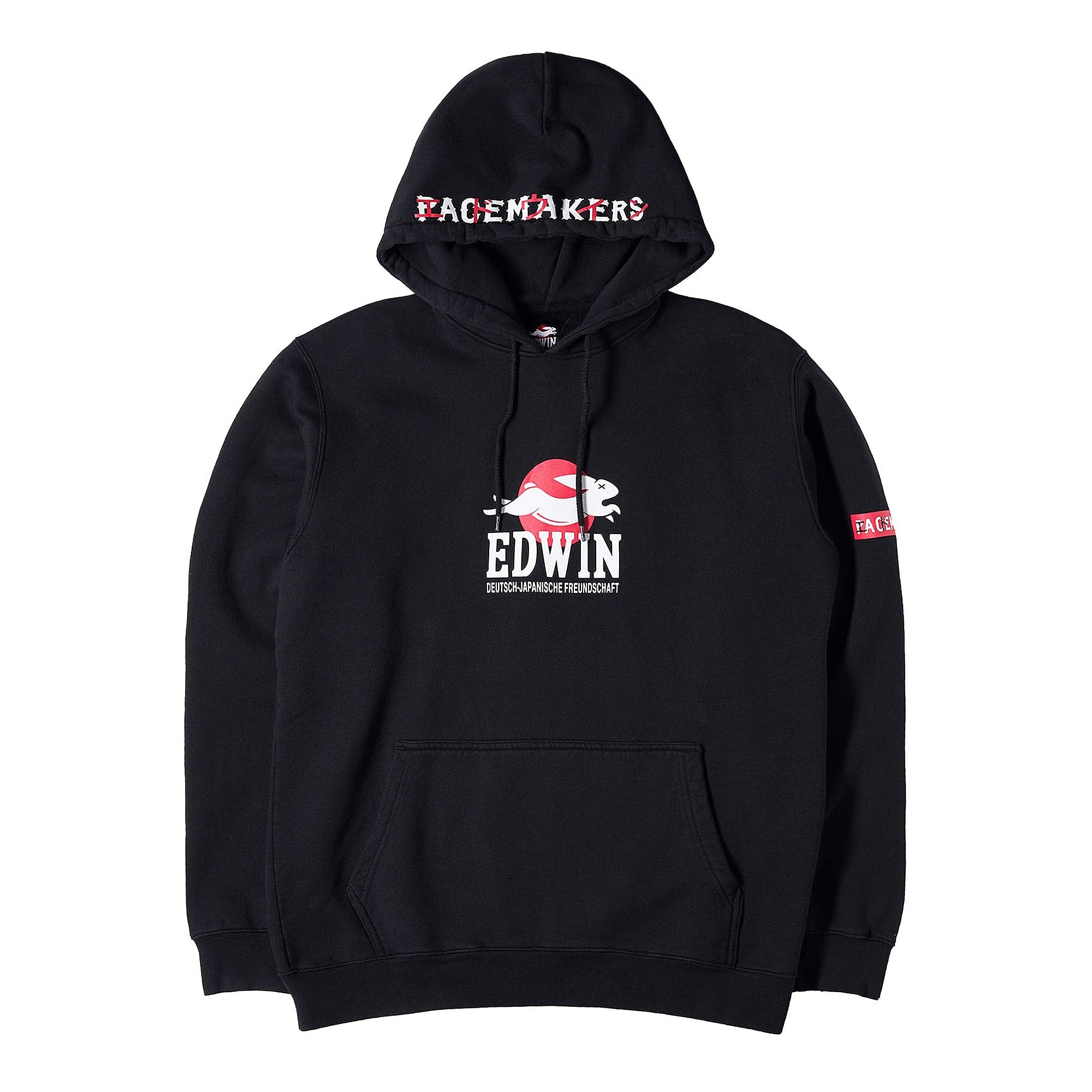 Edwin Pacemaker x Edwin Pace Hoodie High Road Black Hoodies I027382 | Overkill