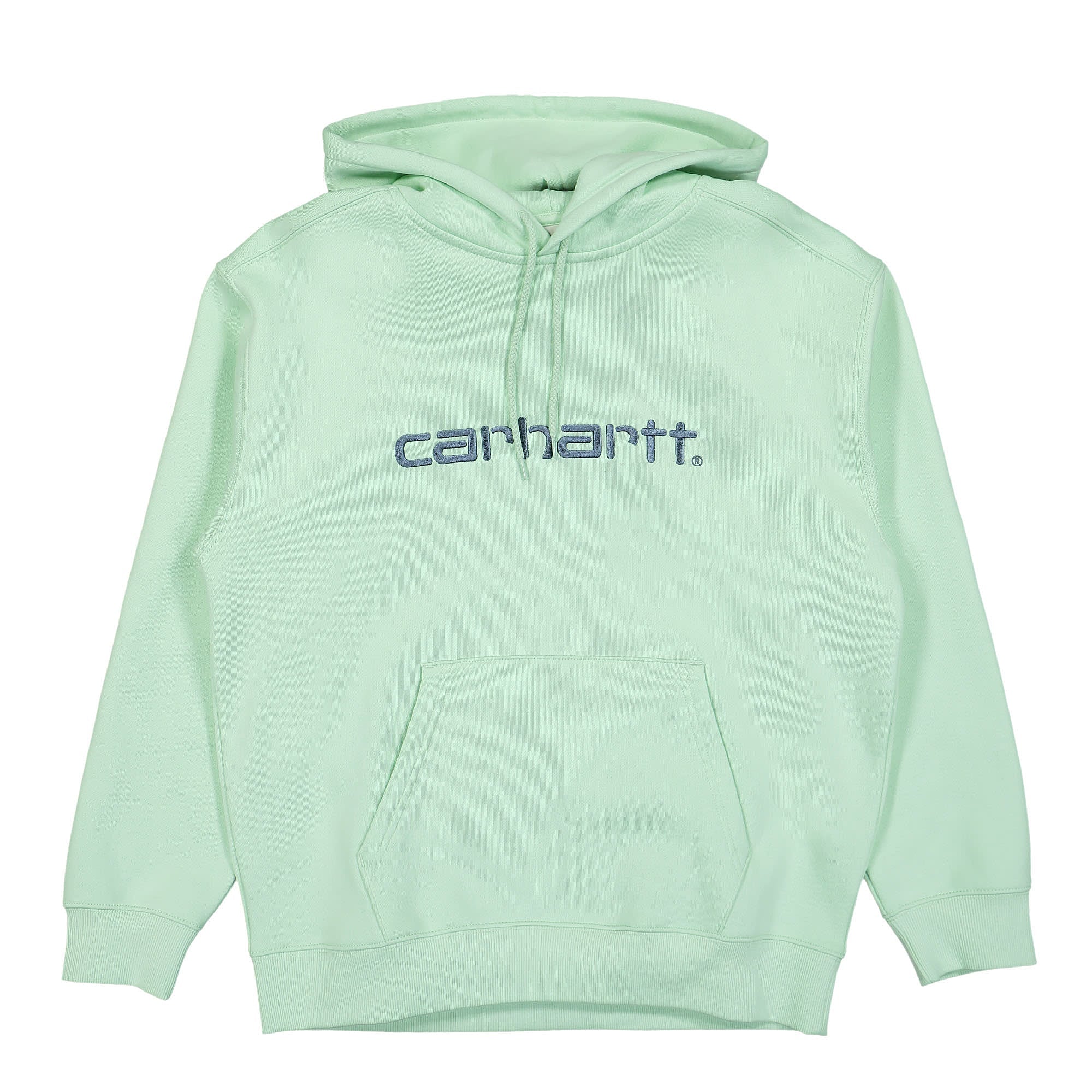 Carhartt WIP W Hooded Sweatshirt Pale Spearmint / Icy Water Hoodies I027476.0T6.XX.03 | Overkill