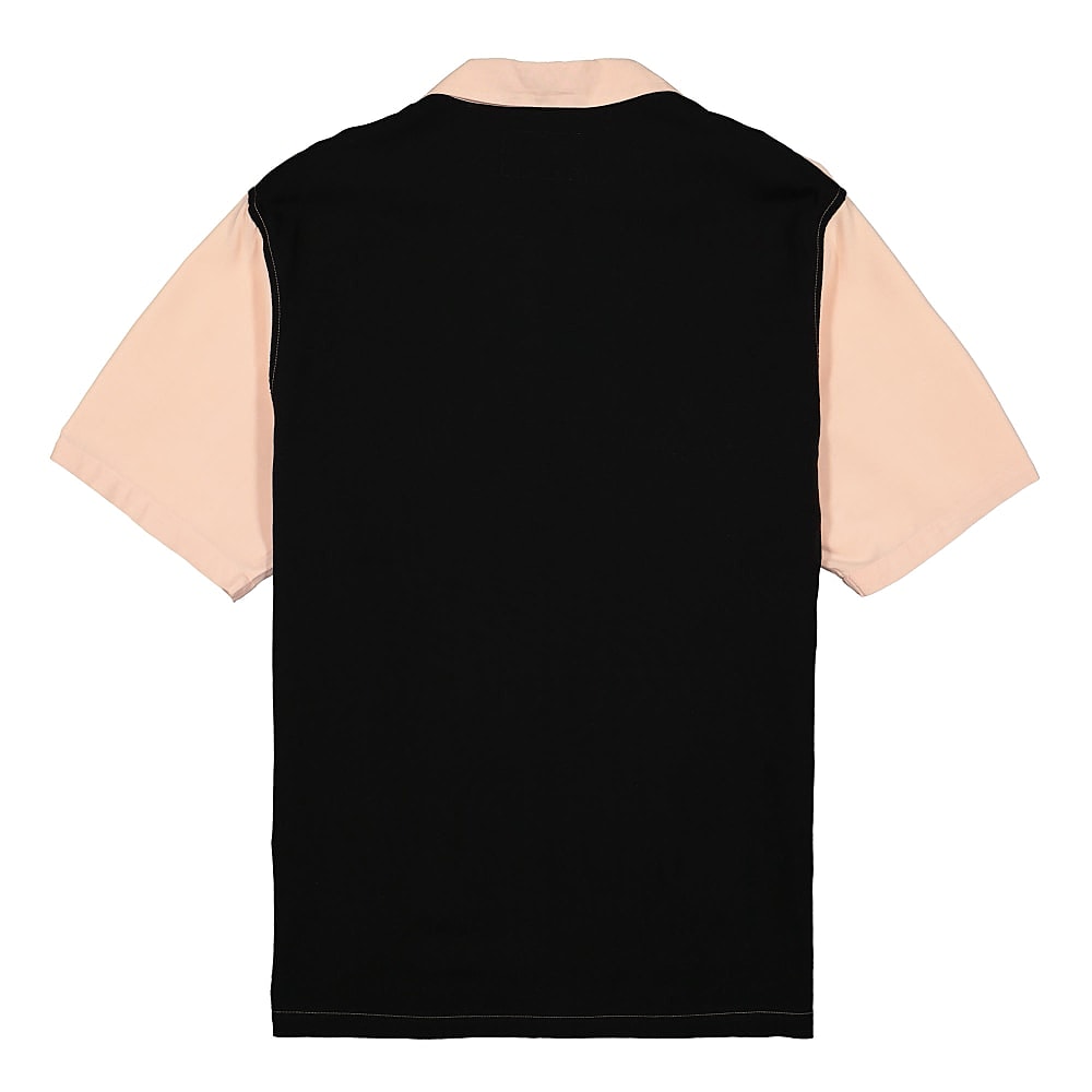 Carhartt WIP S/S Lane Shirt Powdery / Black T-Shirts Material | Overkill
