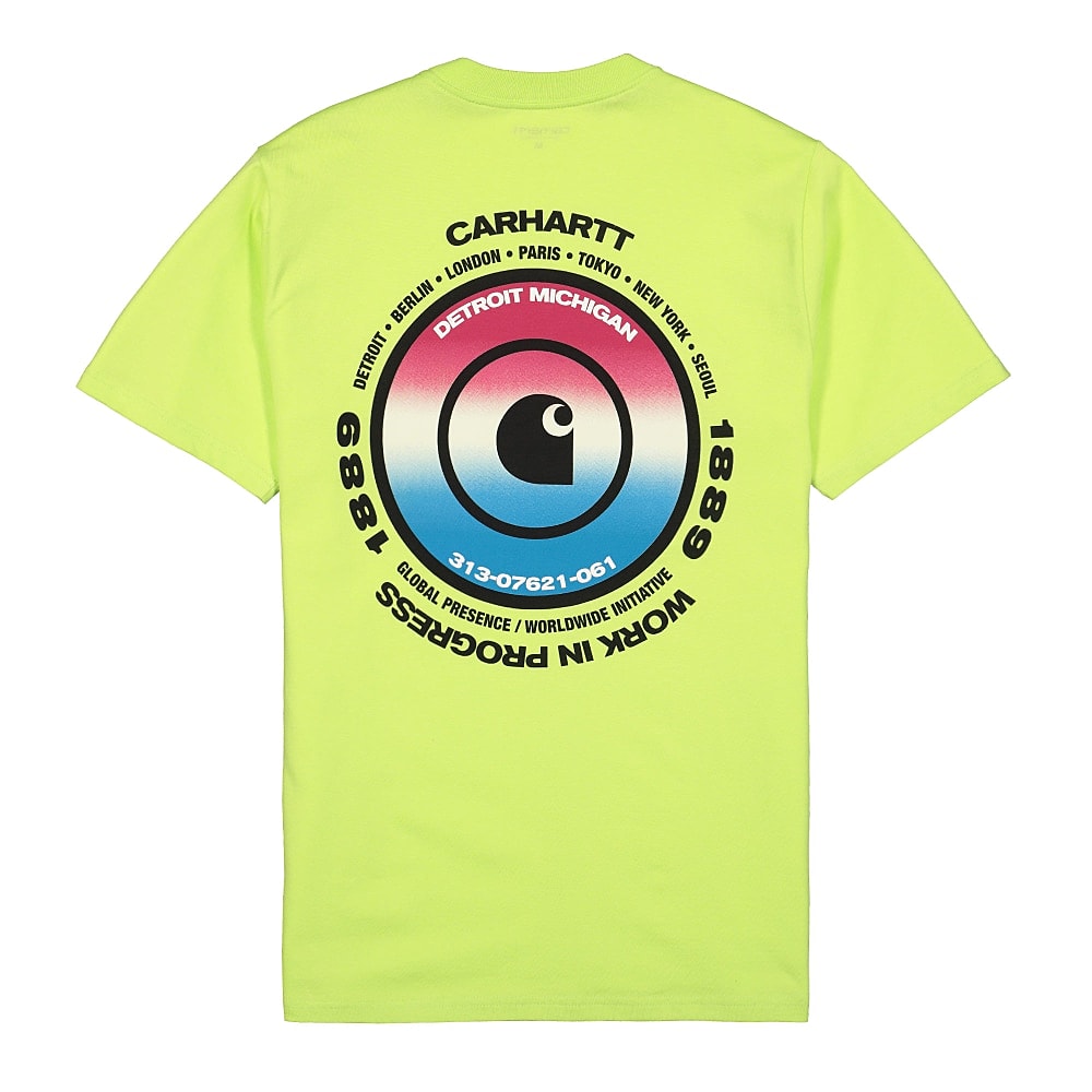 Carhartt WIP S/S Worldwide T-Shirt Lime T-Shirts Material | Overkill