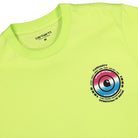 Carhartt WIP S/S Worldwide T-Shirt Lime T-Shirts Close-up | Overkill