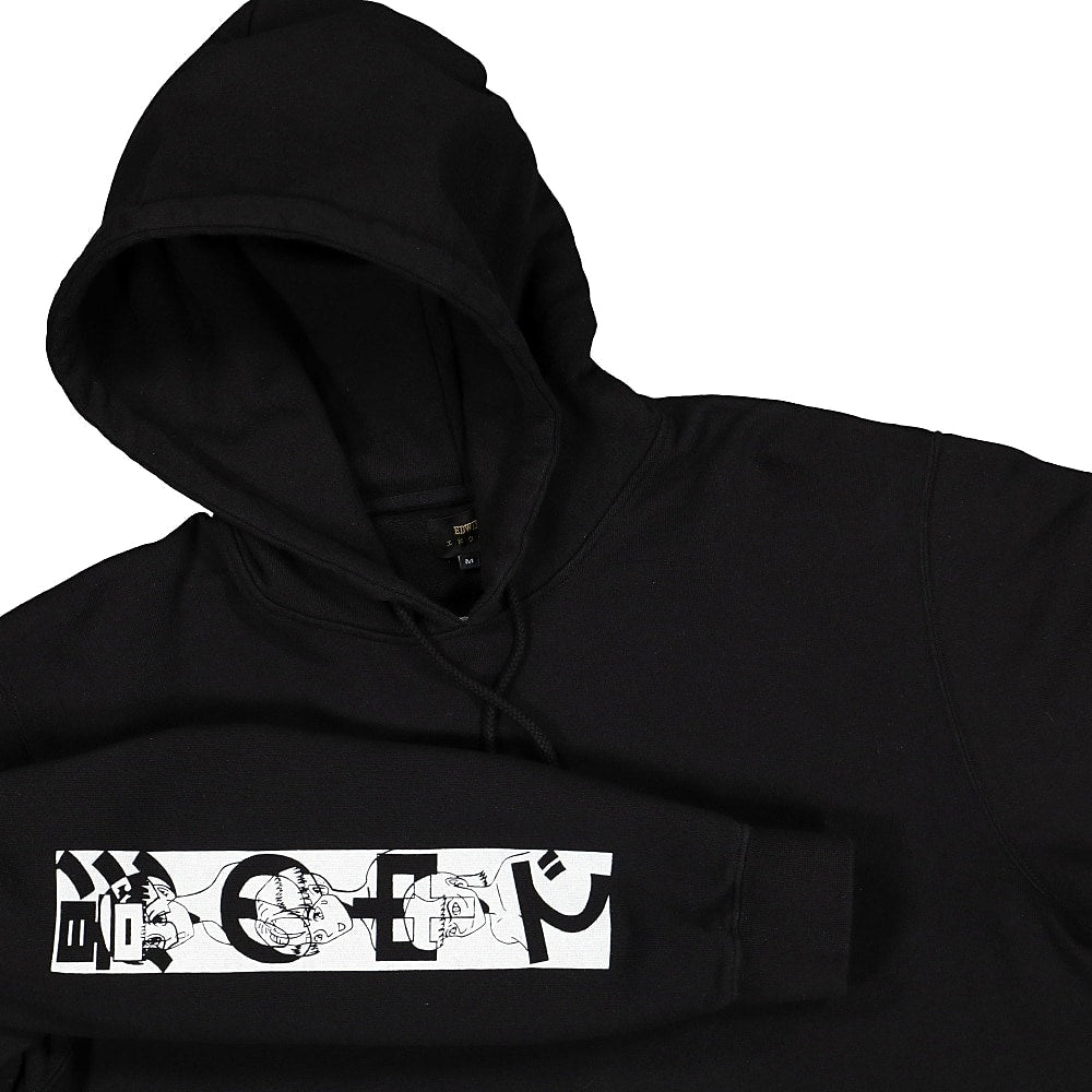 Edwin Apollo Thomas x Edwin Hoodie Sweat Black Hoodies Close-up | Overkill