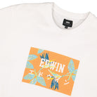 Edwin Birds Of Paradies TS White T-Shirts Close-up | Overkill