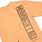 Edwin One 4 The Road TS Cantaloupe Garment T-Shirts Detailfoto | Overkill
