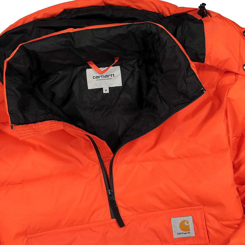 【美品】carhartt wip jones pullover Carhartt Work In Progress Black Jones Pullover Jacket Carhartt WIP