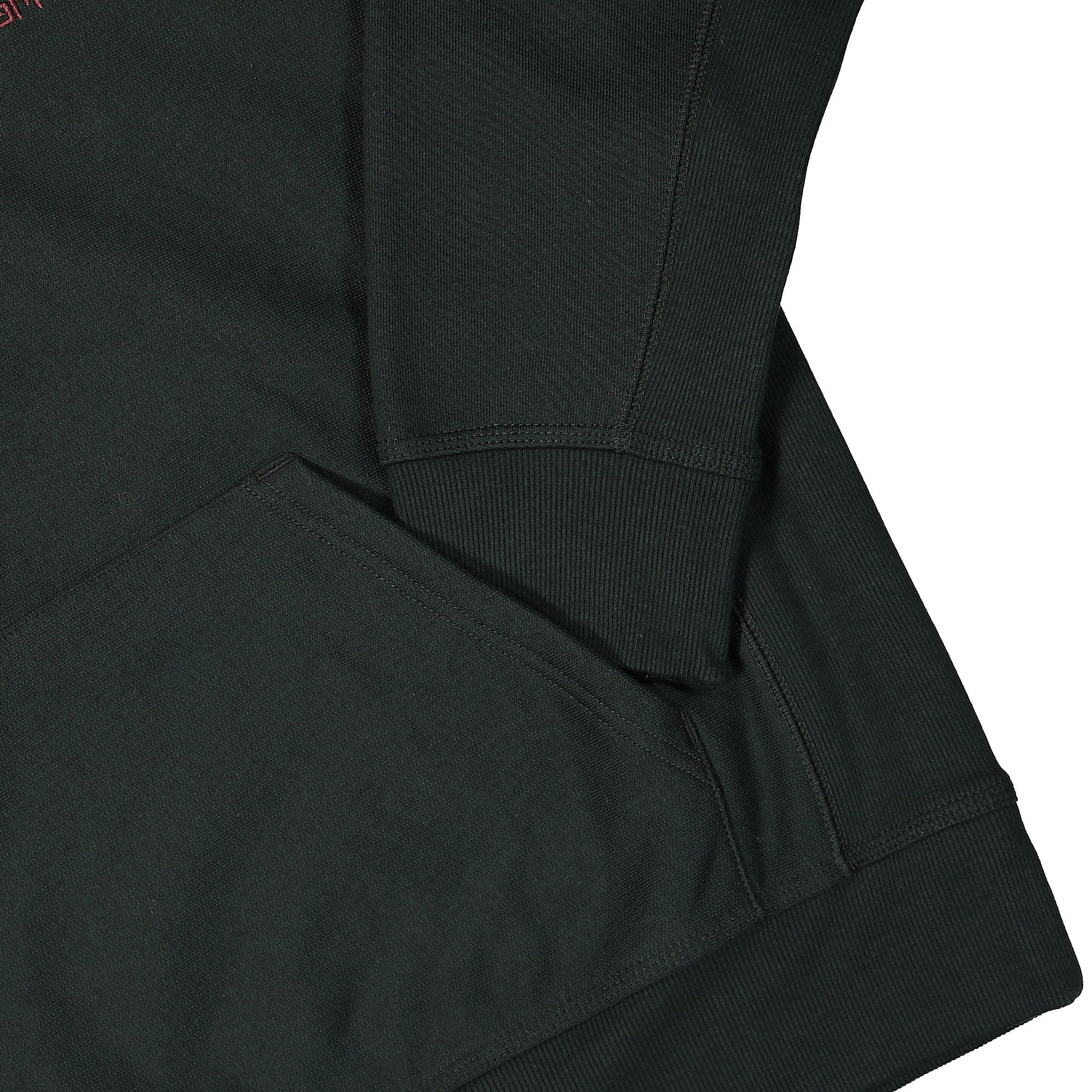 Carhartt WIP Hooded American Script Sweat Dark Cedar Hoodies Detailfoto | Overkill