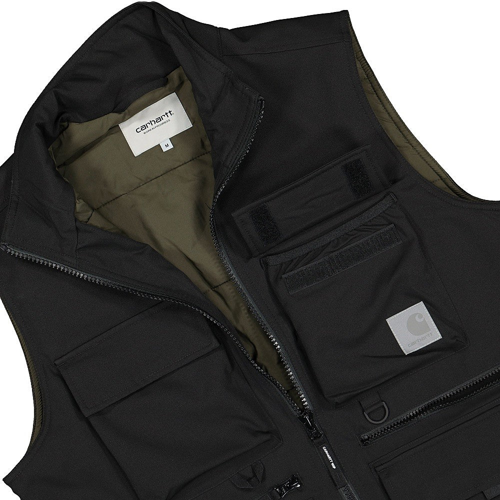 Carhartt WIP Colewood Vest Black Vests Close-up | Overkill