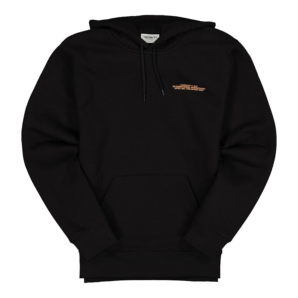 Carhartt WIP HD International Operations Sweat Black Sweatshirts I028466.89.90.03 | Overkill