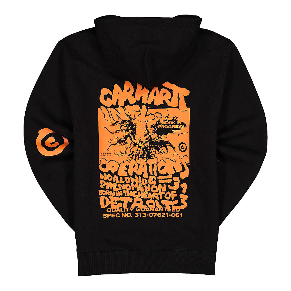 Carhartt WIP HD International Operations Sweat Black Sweatshirts Material | Overkill