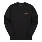 Carhartt WIP L/S International Operations T-Shirt Black / Orange Longsleeves I028467.89.90.03 | Overkill