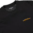 Carhartt WIP L/S International Operations T-Shirt Black / Orange Longsleeves Close-up | Overkill