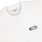 Carhartt WIP S/S Mirror T-Shirt White T-Shirts Close-up | Overkill