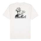Carhartt WIP S/S Nails T-Shirt White / Black T-Shirts Material | Overkill