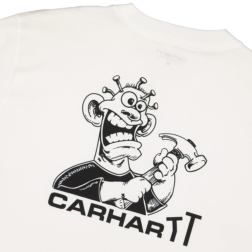 Carhartt WIP S/S Nails T-Shirt White / Black T-Shirts Detailfoto | Overkill