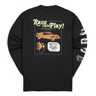 Carhartt WIP L/S Race Play T-Shirt Black Longsleeves Material | Overkill