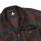 Edwin Radar Shirt Martini Olive Auburn Shirts Close-up | Overkill