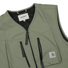 Carhartt WIP Hurst Vest Dollar Green Vests Close-up | Overkill