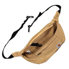 Carhartt WIP Canvas Hip Bag Dusty H Brown Hip & Waist Bags Close-up | Overkill