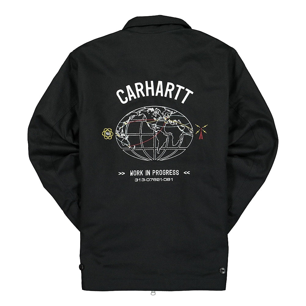 Carhartt WIP Cartograph Jacket Black Jackets Material | Overkill
