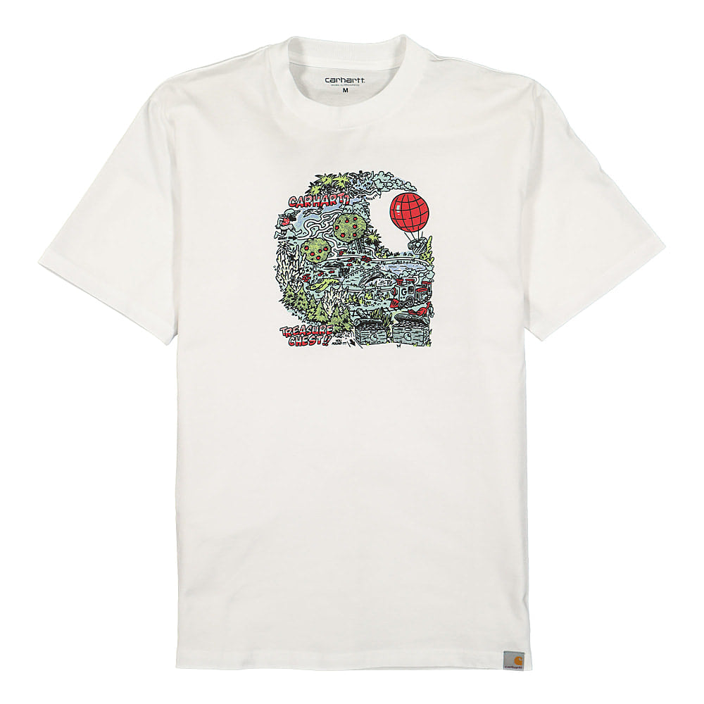 Carhartt WIP S/S Treasure C T-Shirt White T-Shirts I029021.02.00.03 | Overkill