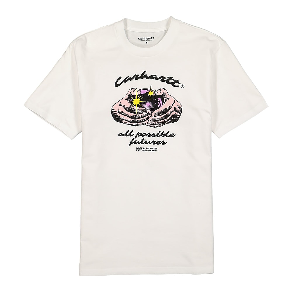 Carhartt WIP S/S Fortune Tee White T-Shirts I029054.02.00.03 | Overkill