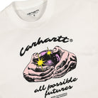 Carhartt WIP S/S Fortune Tee White T-Shirts Close-up | Overkill