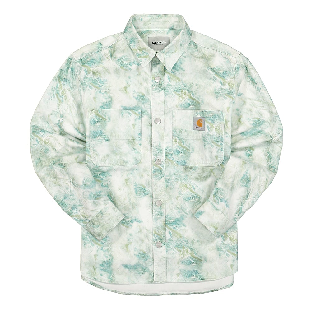 Carhartt WIP L/S Marble Shirt Marble / Wave Shirts I029168.0DD.06.03 | Overkill