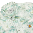 Carhartt WIP L/S Marble Shirt Marble / Wave Shirts Close-up | Overkill