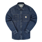 Carhartt WIP Salinac Shirt Jacket Blue Stone Washed Jackets I029212.01.06.03 | Overkill