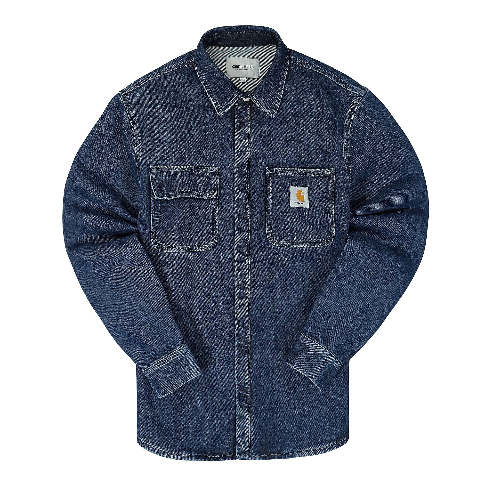 Carhartt WIP Salinac Shirt Jacket Blue Stone Washed Jackets I029212.01.06.03 | Overkill