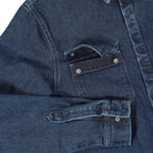 Carhartt WIP Salinac Shirt Jacket Blue Stone Washed Jackets Detailfoto | Overkill