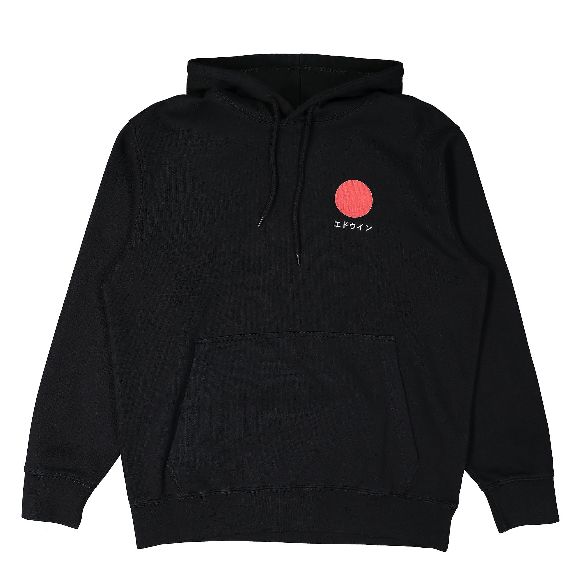 Edwin Japanese Sun Hoodie Sweat Black Hoodies I029285.89.67.03 | Overkill