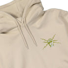 Edwin Autonomous Hoodie Sweat Pelican Garment Washed Hoodies Close-up | Overkill