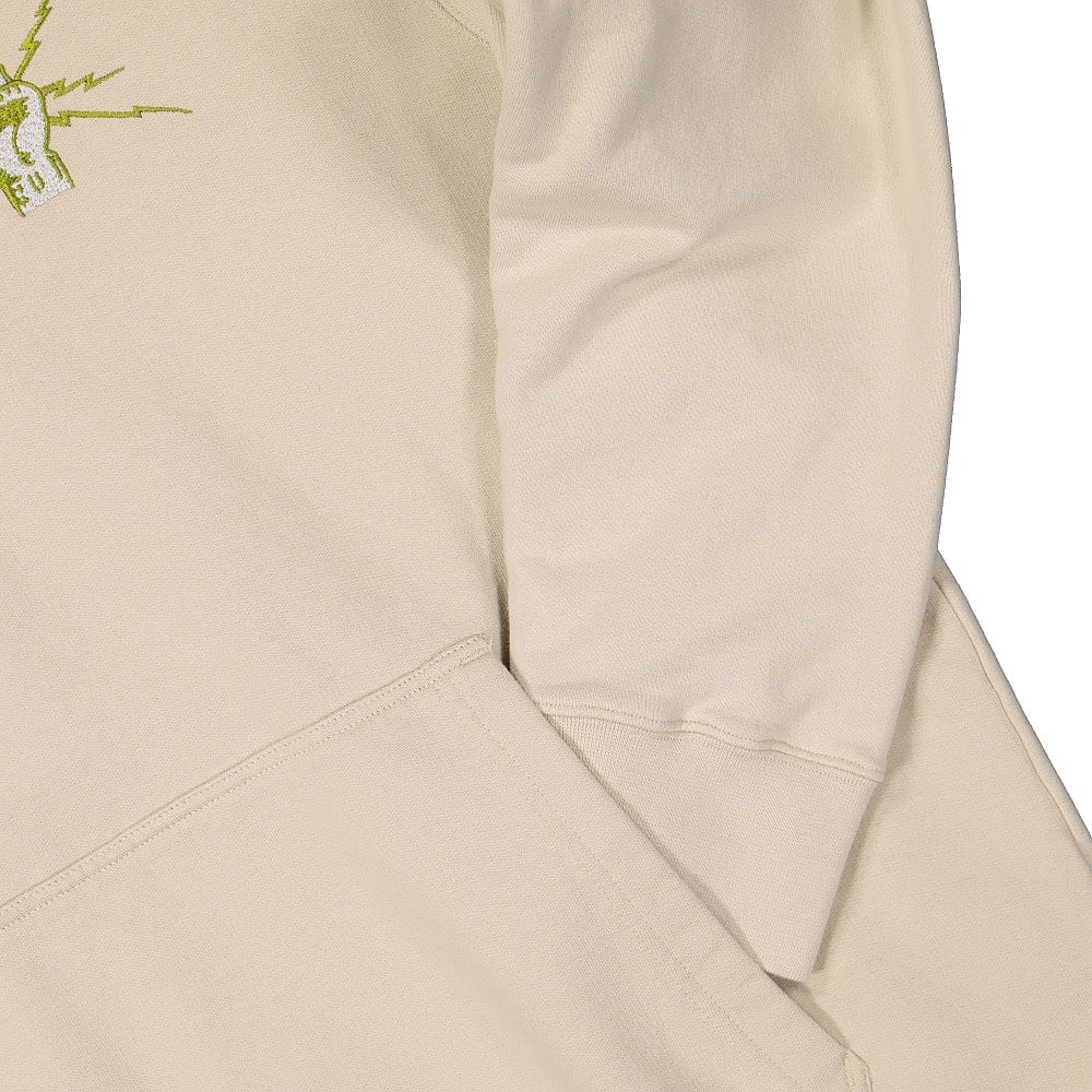 Edwin Autonomous Hoodie Sweat Pelican Garment Washed Hoodies Detailfoto | Overkill
